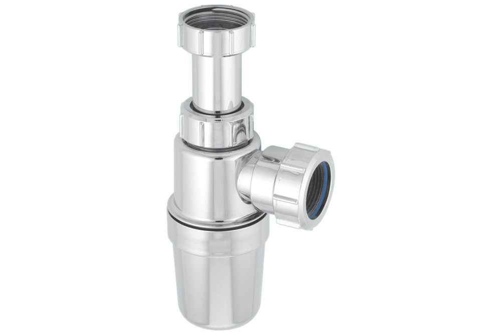 Сифон для раковины McAlpine 1¼ без слива пластик хром CE31A