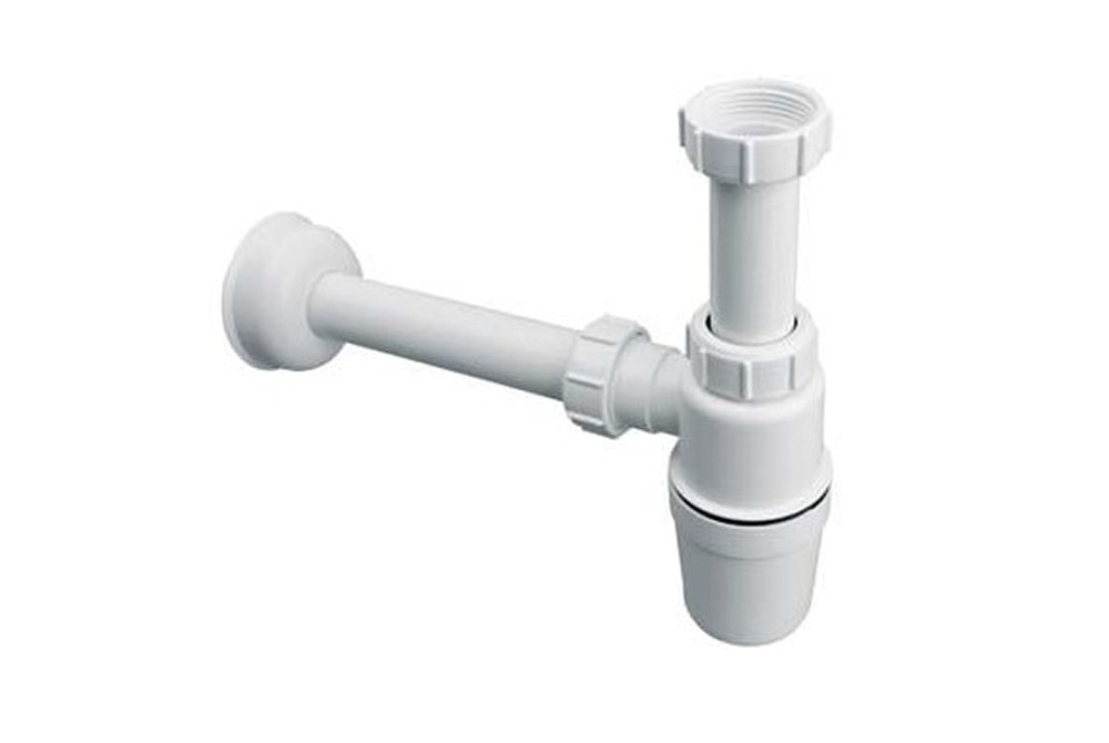 Сифон для раковины McAlpine 1¼ пластик белый HC2-40J