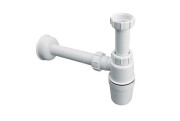 Сифон для раковины McAlpine 1¼ пластик белый HC2-40J