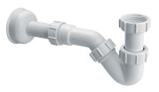 Сифон для биде McAlpine 1¼х32 без слива полипропилен белый HC23
