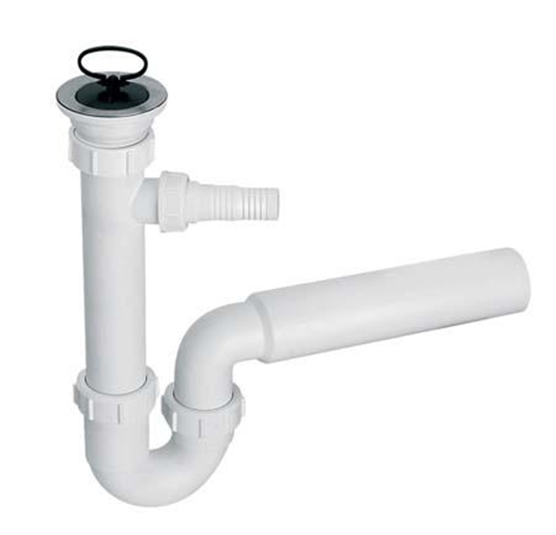 Сифон для кухонної мийки McAlpine з підключенням до пральної машини 1½ зі зливом HC7HC15