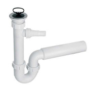 Сифон для кухонной мойки McAlpine с подключением к стиральной машине 1½ со сливом HC7HC15