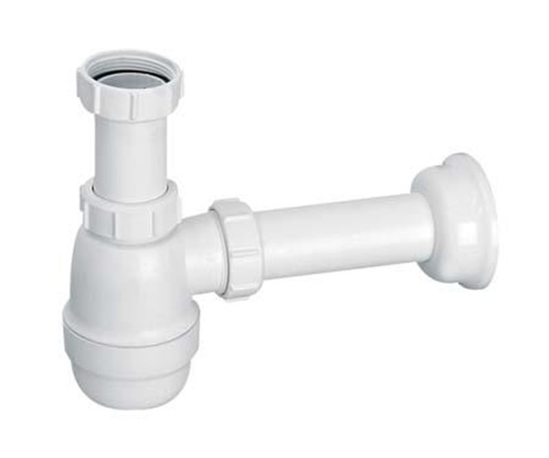 Сифон для кухонной мойки McAlpine без слива 1½х40 полипропилен белый G40APF