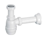 Сифон для кухонной мойки McAlpine без слива 1½х40 полипропилен белый G40APF