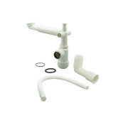 Компактный сифон для раковины Roca с гибким выпуском пластик AU0014100R