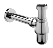 Сифон для раковины без слива McAlpine 1¼ латунь хром 200M