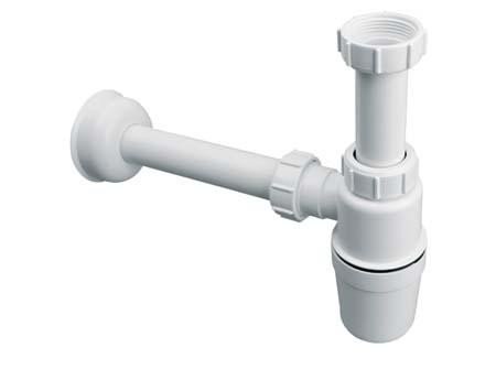 Сифон для раковини McAlpine 1¼ пластик білий HC2J