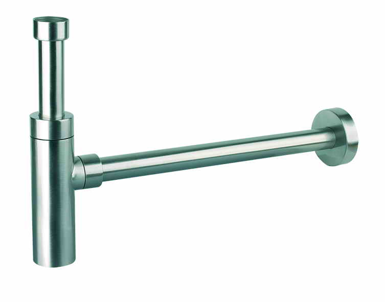 Сифон для раковины без слива McAlpine Lux 1¼ латунь нержавеющая сталь CA32EU-SN