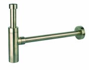Сифон для раковины без слива McAlpine Lux 1¼ латунь античная бронза CA32EU-AB