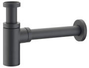 Сифон для раковины McAlpine без слива латунь черный матовый 120BLACK