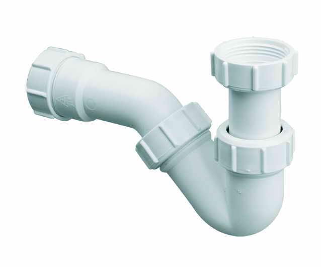 Сифон для биде McAlpine 1¼х32 полипропилен белый HC22
