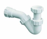 Сифон для биде McAlpine 1¼х32 полипропилен белый HC22