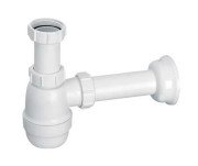 Сифон для кухонной мойки McAlpine без слива 1½х40 полипропилен белый G40APF
