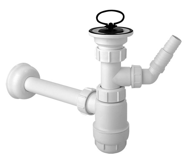 Сифон для раковини McAlpine із підключенням до пральної машини HC1LWM