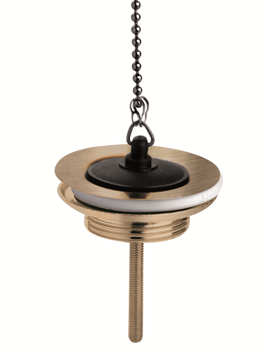 Злив для раковини McAlpine 1¼ з решіткою та пробкою антична бронза 255AB