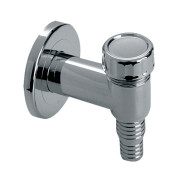 Сифон для стиральной машины McAlpine настенный с отверстием 32 мм пластик  хром WMV-32CP