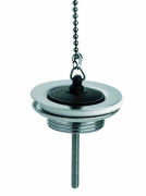 Слив для раковины McAlpine 1¼ с решеткой и пробкой хром 255CB