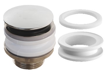 Донный клапан для раковины McAlpine click-clack 1¼ латунь хром CWP60-CB