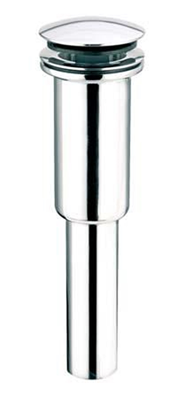 Донный клапан для раковины McAlpine декоративный click-clack латунь хром DECCL-CB