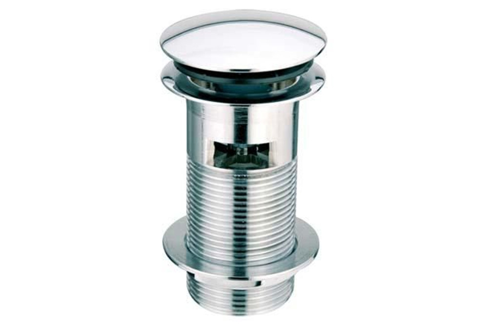 Донный клапан McAlpine для раковины с переливом 1¼ латунь хром DW60-CB