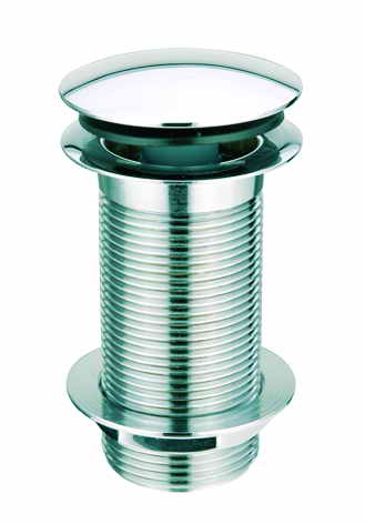 Донний клапан McAlpine для раковини без переливу click-clack 1¼ латунь хром CWU60CB