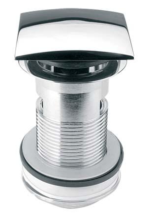 Донный клапан McAlpine для раковины с переливом click-clack 1¼ латунь хром CW60SQCB