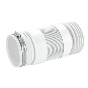 Гнучке підключення до каналізації McAlpine розтяжне L260-420 мм без фланцевої прокладки з металевим хомутом WC-F23RJ