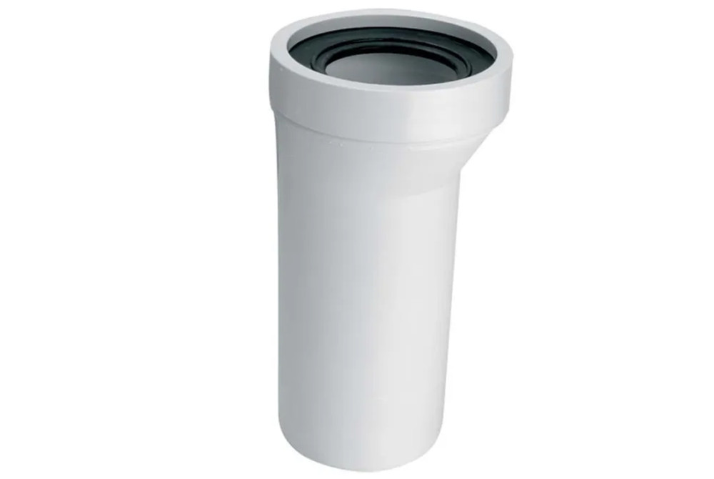 Коліно-підключення до унітазу McAlpine зі зміщенням 20 мм без ущільнювача поліпропілен білий HC36