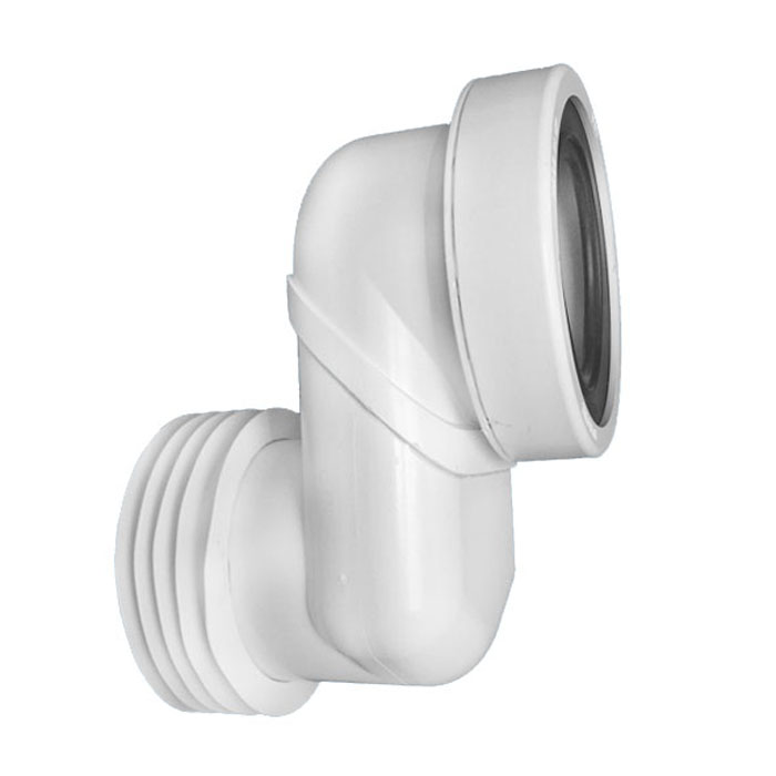 Патрубок канализационный McAlpine эксцентричный сдвиг 180 мм с фланцевой прокладкой полипропилен WCLO-18