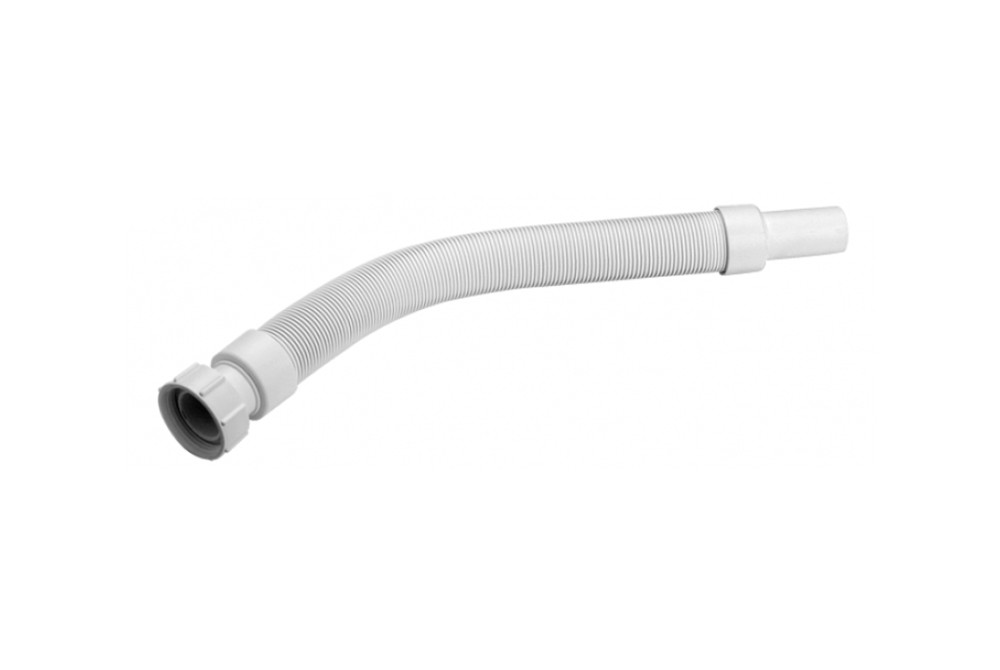 Труба розтяжна для раковини McAlpine 60 см 1¼х32 поліпропілен білий FLX-CCB-600