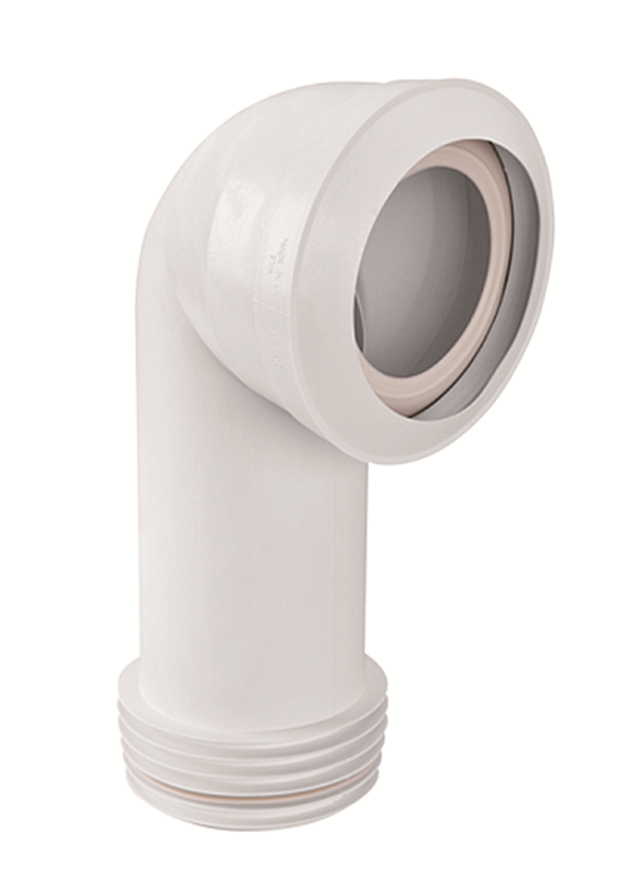 Патрубок гумовий каналізаційний McAlpine 90° з фланцевою прокладкою MAC8L-EXS