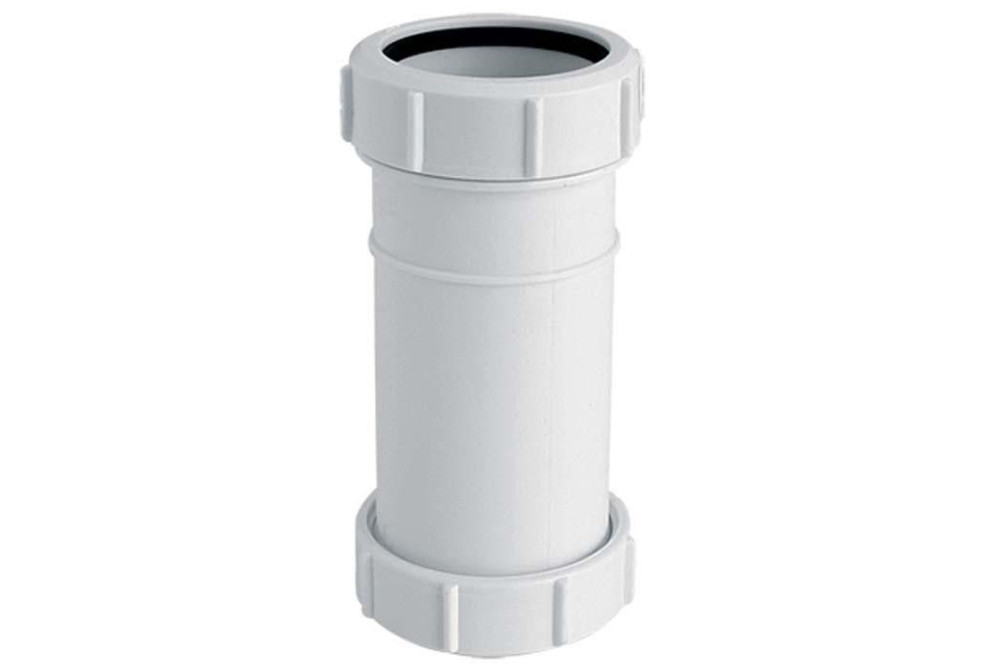 Муфта McAlpine ∅40 мм поліпропілен білий 40GE-WH