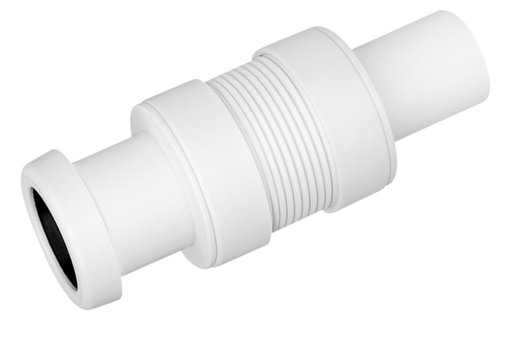 Труба розтяжна McAlpine L-150, 3-200, 3 мм 32х32 мм поліпропілен білий MFLEX-32PF