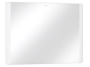 Дзеркало для ванної Hansgrohe Xarita Lite Q 100х70 см з боковим LED-підсвічуванням білий матовий 54964700