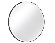 Зеркало для ванной Hansgrohe Xarita Lite S ⌀90 см с круговой LED-подсветкой черный матовый 54967670