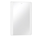 Зеркало Hansgrohe Xarita Lite Q 50х70 см с боковой LED-подсветкой и ИК-датчиком белый матовый 54974700