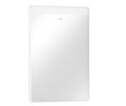 Дзеркало для ванної Hansgrohe Xarita Lite Q 50х70 см з горизонтальним LED-підсвічуванням білий матовий 54956700
