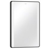 Зеркало для ванной Hansgrohe Xarita Lite Q 50х70 см с боковой LED-подсветкой черный матовый 54961670