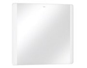 Зеркало для ванной Hansgrohe Xarita Lite Q 80х70 см с боковой LED-подсветкой белый матовый 54963700