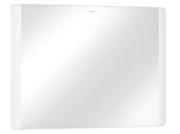 Зеркало для ванной Hansgrohe Xarita Lite Q 100х70 см с боковой LED-подсветкой белый матовый 54964700
