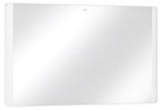 Зеркало для ванной Hansgrohe Xarita Lite Q 120х70 см с боковой LED-подсветкой белый матовый 54965700