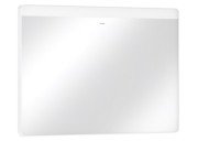 Зеркало Hansgrohe Xarita Lite Q 100х70 см с горизонтальной LED-подсветкой и ИК-датчиком белый матовый 54972700