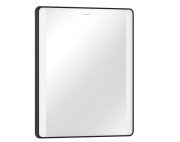 Дзеркало Hansgrohe Xarita Lite Q 60х70 см з боковим LED-підсвічуванням та ІЧ-датчиком чорний матовий 54975670