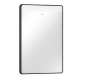 Дзеркало для ванної Hansgrohe Xarita Lite Q 50х70 см із горизонтальним LED-підсвічуванням чорний матовий 54956670