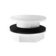 Заглушка для кухонной мойки McAlpine 40 мм х 3/4 полипропилен белый TAPSTOP23-WH