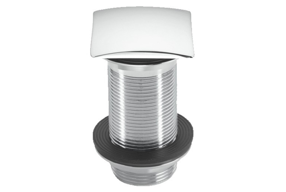 Донный клапан McAlpine для раковины без перелива click-clack 1¼ латунь хром CWU60SQCB