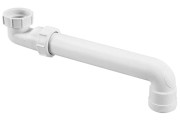 Удлинитель для сифона для кухонной мойки McAlpine L-320 мм 1½ х 1½ полипропилен белый HC13-LI