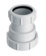 Редукция McAlpine с двумя резьбами 32х40 мм полипропилен белый 3240H-WH