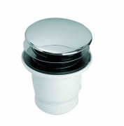 Слив для кухонной мойки McAlpine 70 мм х 1½ клик-клак хром CWS70-CB