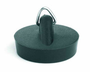 Резиновая пробка для кухонной мойки McAlpine d45 мм с отверстием для цепочки HC57-45